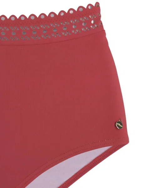 S.Oliver Slip costum de baie purpuriu