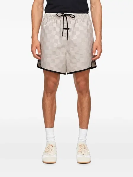 Sală de gimnastică scurt pantaloni scurți Fear Of God Essentials în carouri