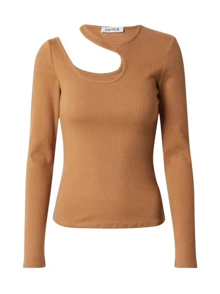 EDITED Tričko Estefania' hnědá