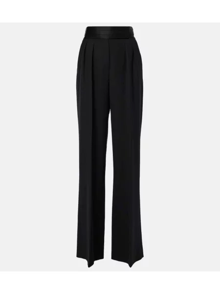 Szerokie spodnie Rebecca Vallance czarne