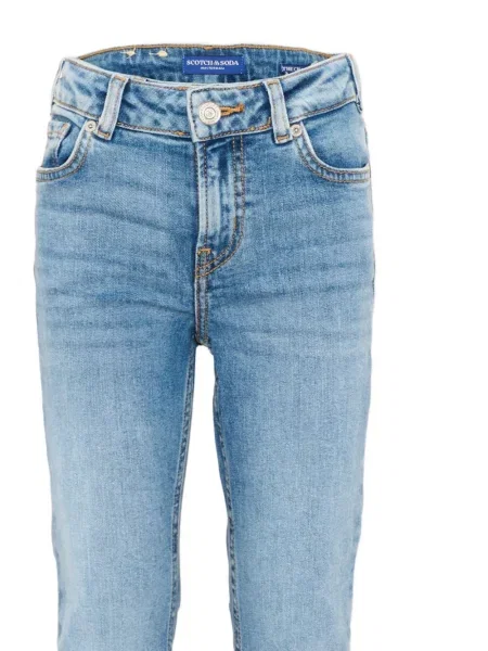 Jeansy dzwony dziecięce Scotch & Soda niebieskie