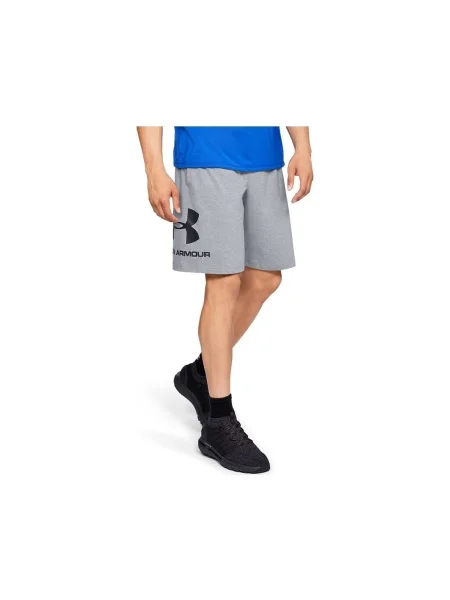 Pantaloni Under Armour cu autograf gri