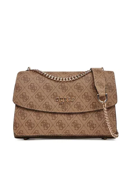 GUESS Torba preko ramena / tamno smeđa
