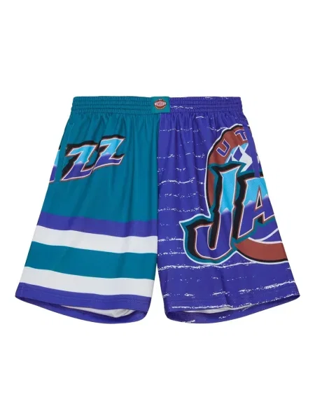 Pantaloni scurți Mitchell & Ness albastru