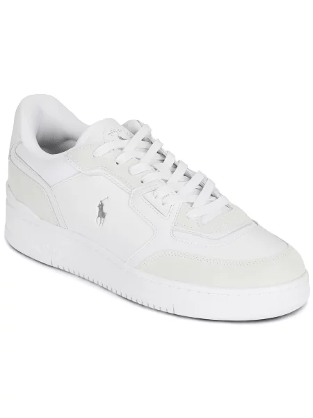 Top Polo Ralph Lauren din dantelă alb