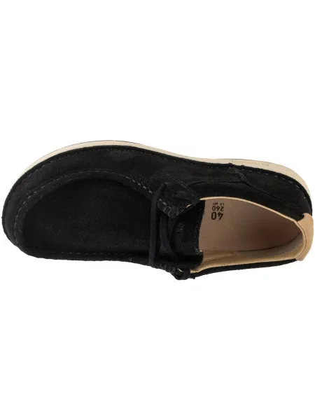 Šněrovací polobotky Birkenstock černé