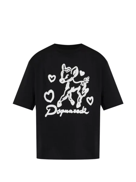 Tricou Dsquared2 cu imagine negru