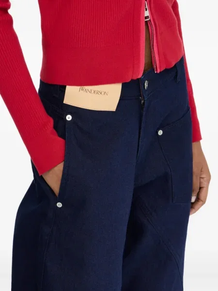 Blugi drepți Jw Anderson albastru