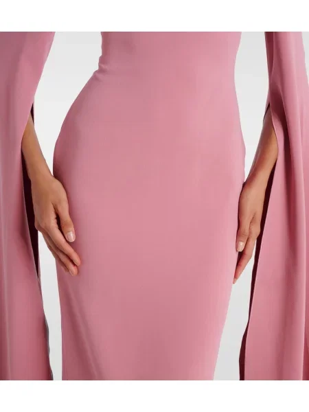 Rochie Solace London drapată roz