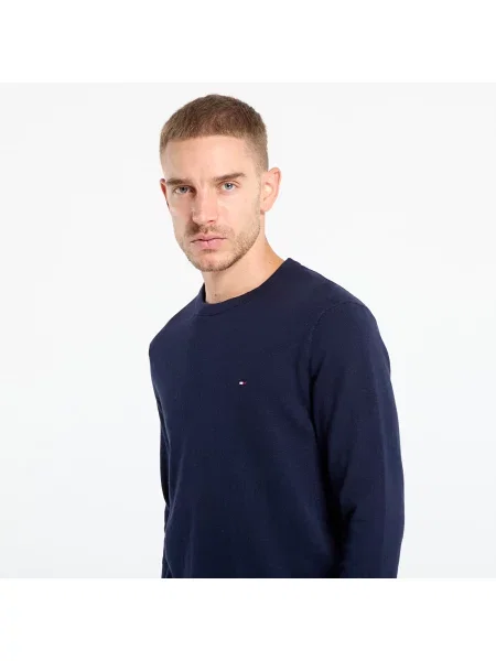 Tommy Hilfiger Sweter Granatowy niebieski