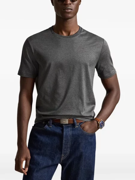 Șosete Polo Ralph Lauren cu model herringbone cu broderie plasă albastru