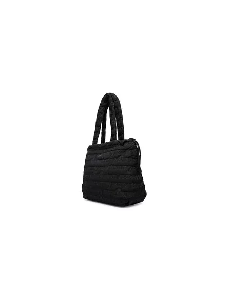 Torbica Tommy Jeans Tjw Icon Nylon Tote Aop crna
