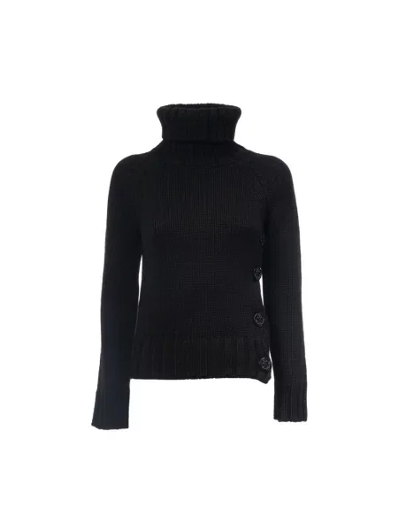 Golf golf Aspesi wełniany czarny