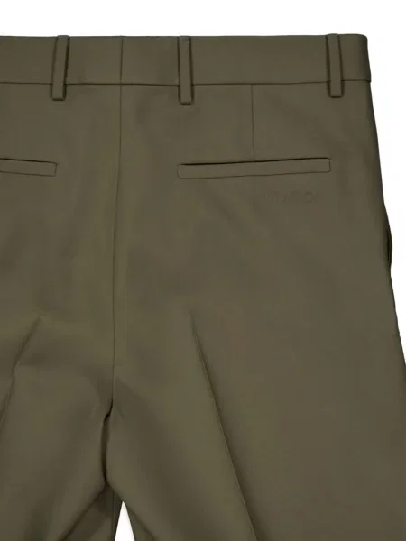 Pantaloni Gucci de lână verde