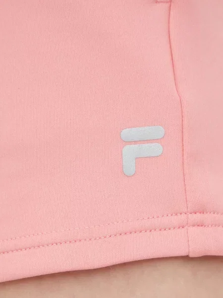 Fila szorty różowy gładkie high waist