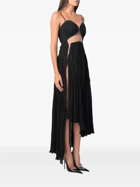 Rochie Norina St asimetrică negru