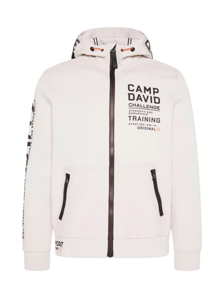 CAMP DAVID Jopa na oranžna / črna / volneno bela