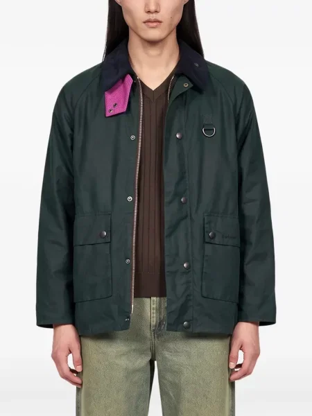 Ceruit lung geacă Barbour verde