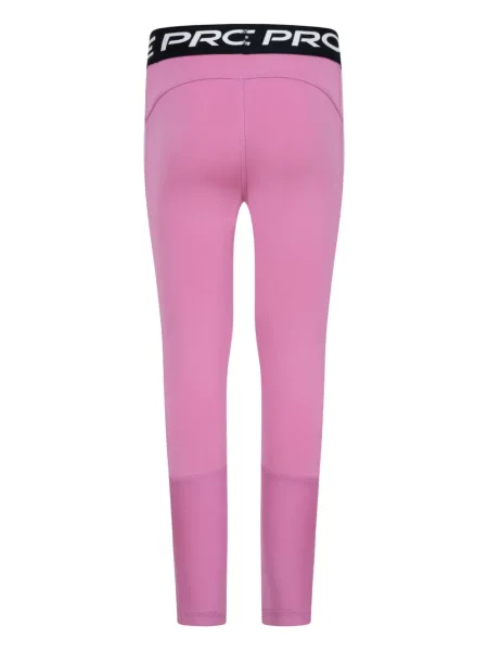 Legginsy dziecięce Nike różowe