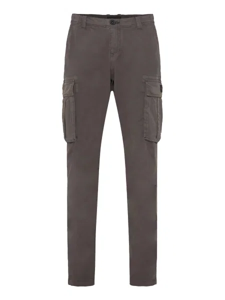 Funky Buddha Pantaloni cu închis gri