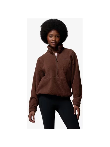 Polar Columbia Timber Meadow MTR Fleece Half Zip XS brązowy