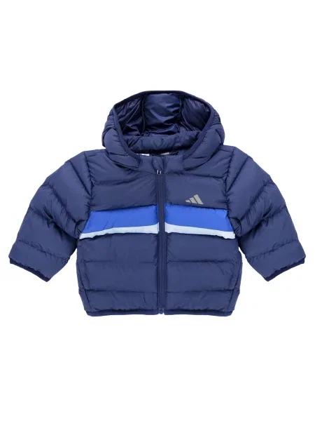 Páperová bunda Adidas modrá