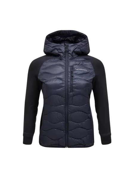 Kurtka Peak Performance puchowa Helium Down Hybrid Hood S czarna