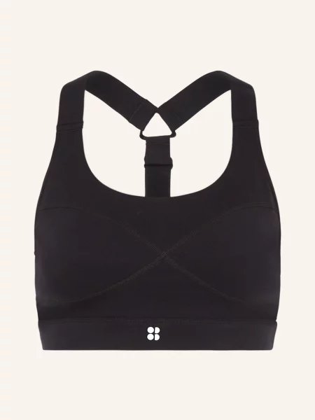 Sweaty Betty Biustonosz Sportowy schwarz czarny