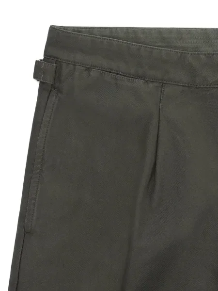 Pantaloni Fortela plisate verde