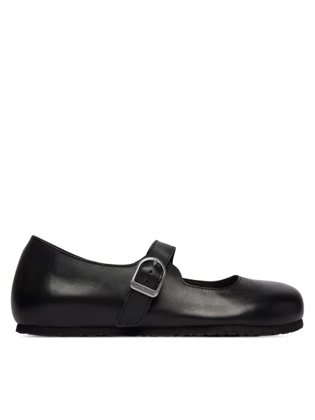 BIRKENSTOCK Odprte balerinke Santa Clarita LENA' črna