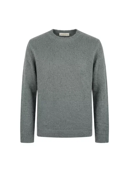 Sweter Roberto Collina zielony