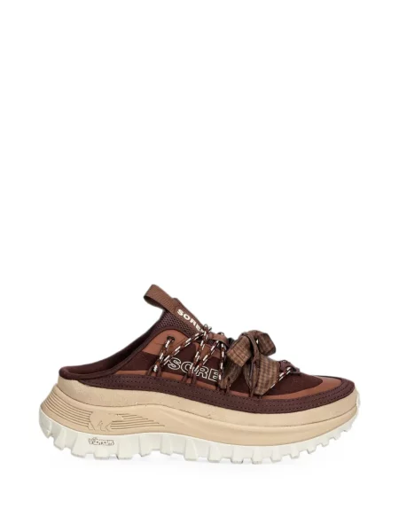 Sneakerși Sorel cu funde maro