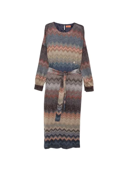 Sukienka dziecięca Missoni niebieska
