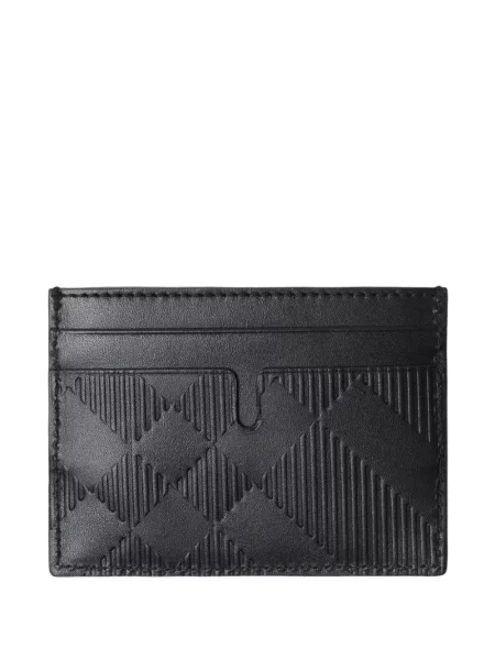 Portofel Burberry din piele negru