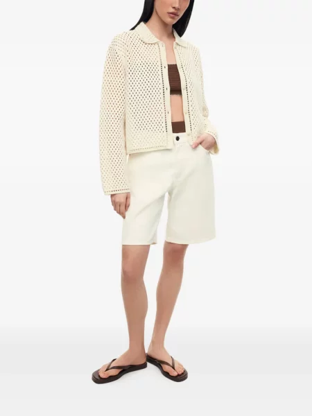 Cardigan 12 Storeez tricotate alb
