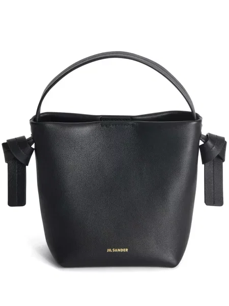 Geanta hobo Jil Sander negru