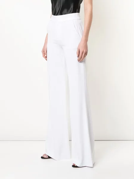 Kelnės Alice + Olivia balta