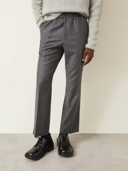 Ami Paris Spodnie Garniturowe Regular Fit grau