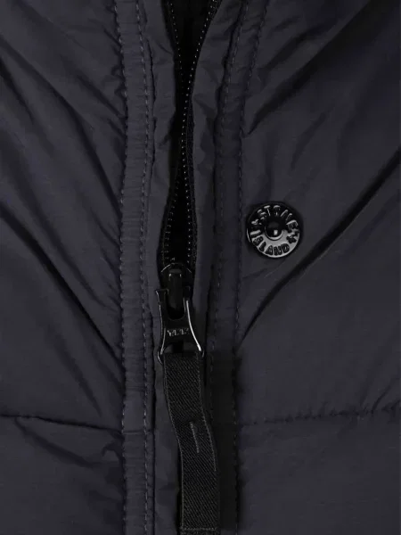 Geacă Stone Island cu strasuri albastru