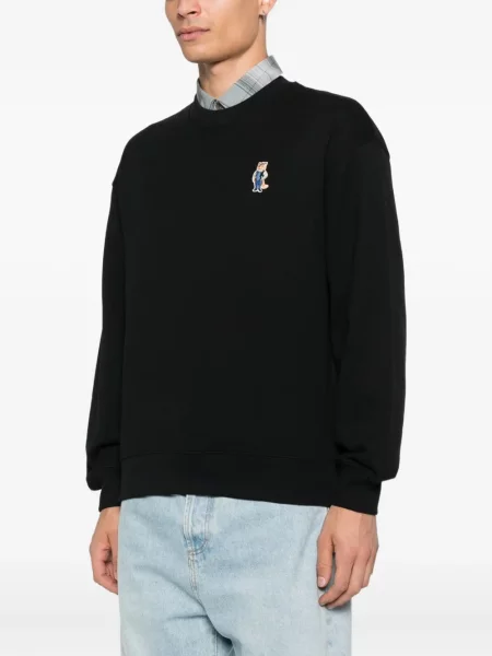 Hanorac Maison Kitsune negru
