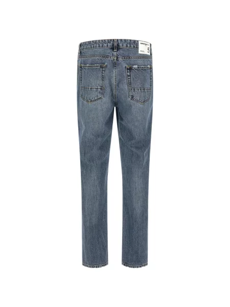 Дънки straight leg Department 5 камъни синьо