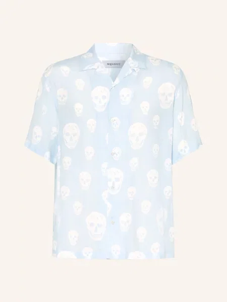 Mcqueen Letní Košile Comfort Fit tmavě modrá bílá