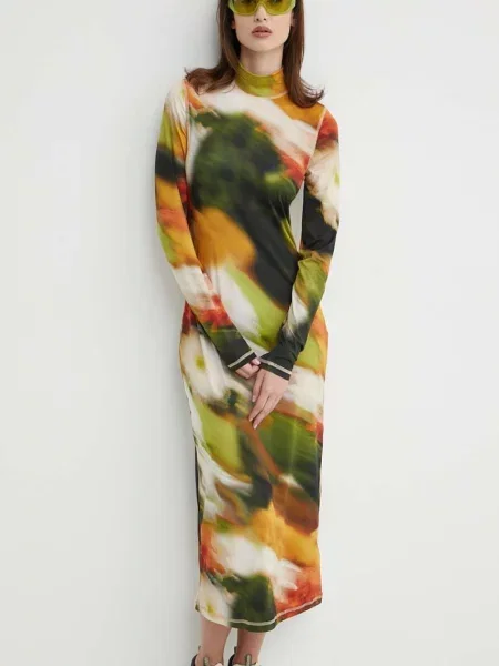 Stine Goya rochie midi mulata