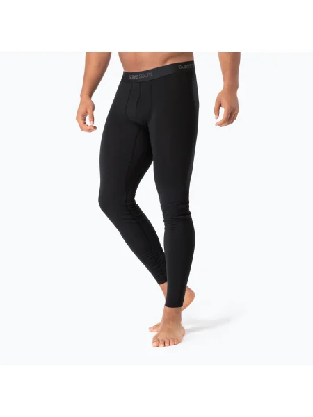 Termo kalhoty super.natural Tundra jet black černé