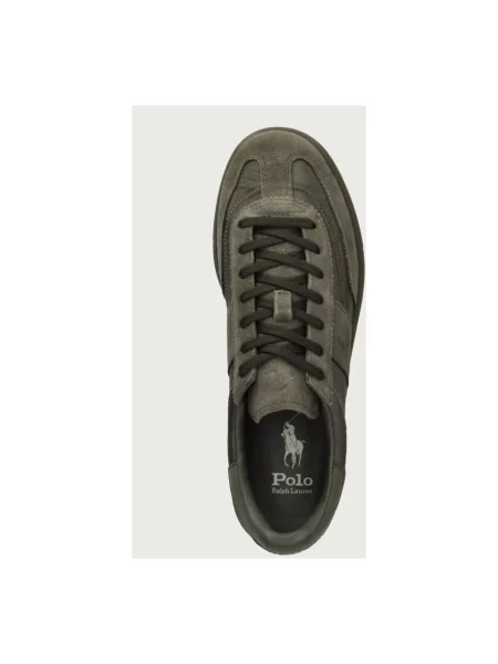 Sneakersy Polo Ralph Lauren zamszowe zielone