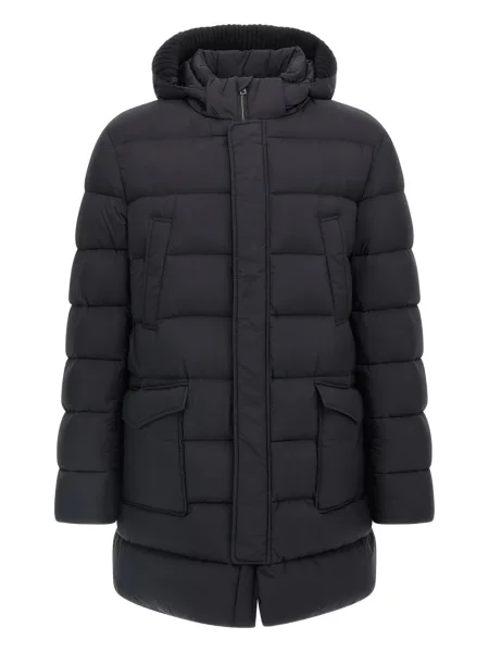 Geacă parka Herno cu glugă negru