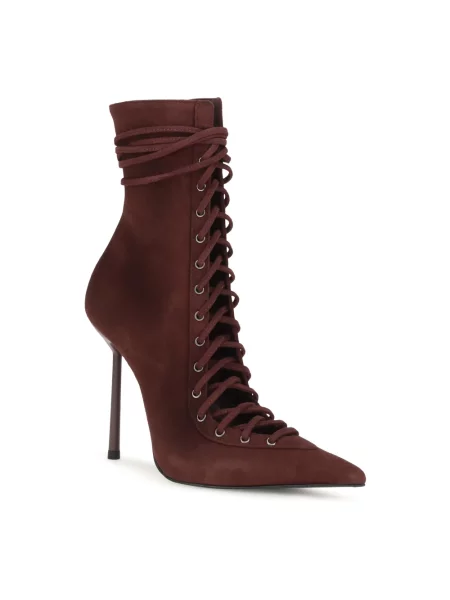 Buty do kostki Le Silla skórzane czerwone