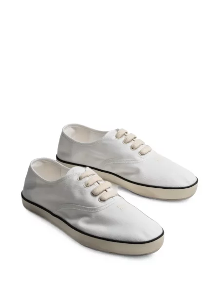 Sneakerși Miu Miu zdrențuiți alb