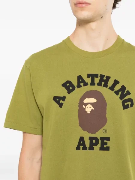 Μπλούζα A Bathing Ape® με σχέδιο πράσινο