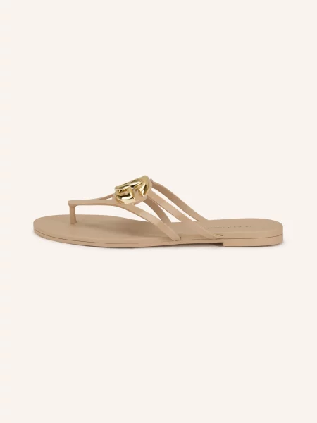 Pantofle Dolce & Gabbana hnědé